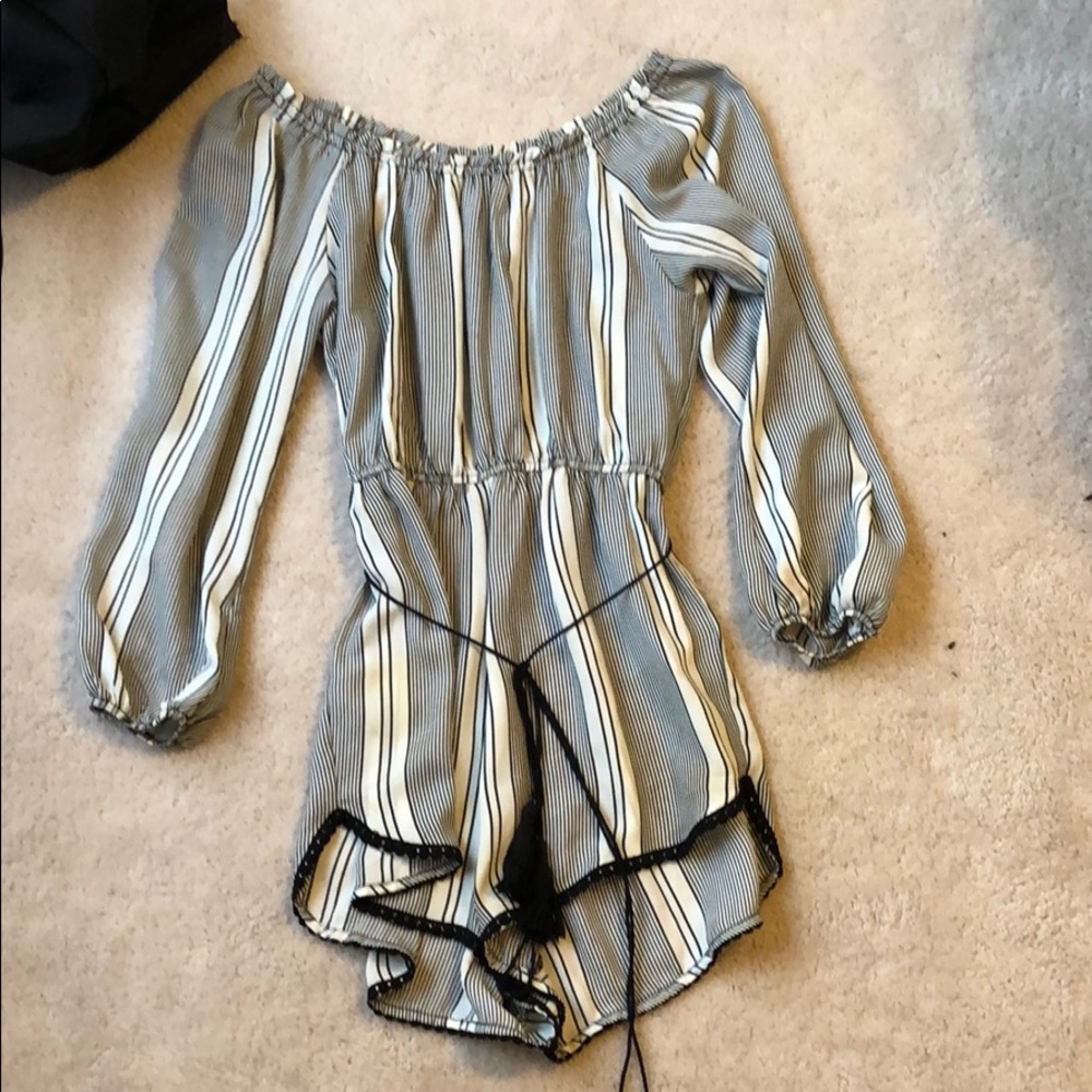 Off the shoulder urban outfitters romper